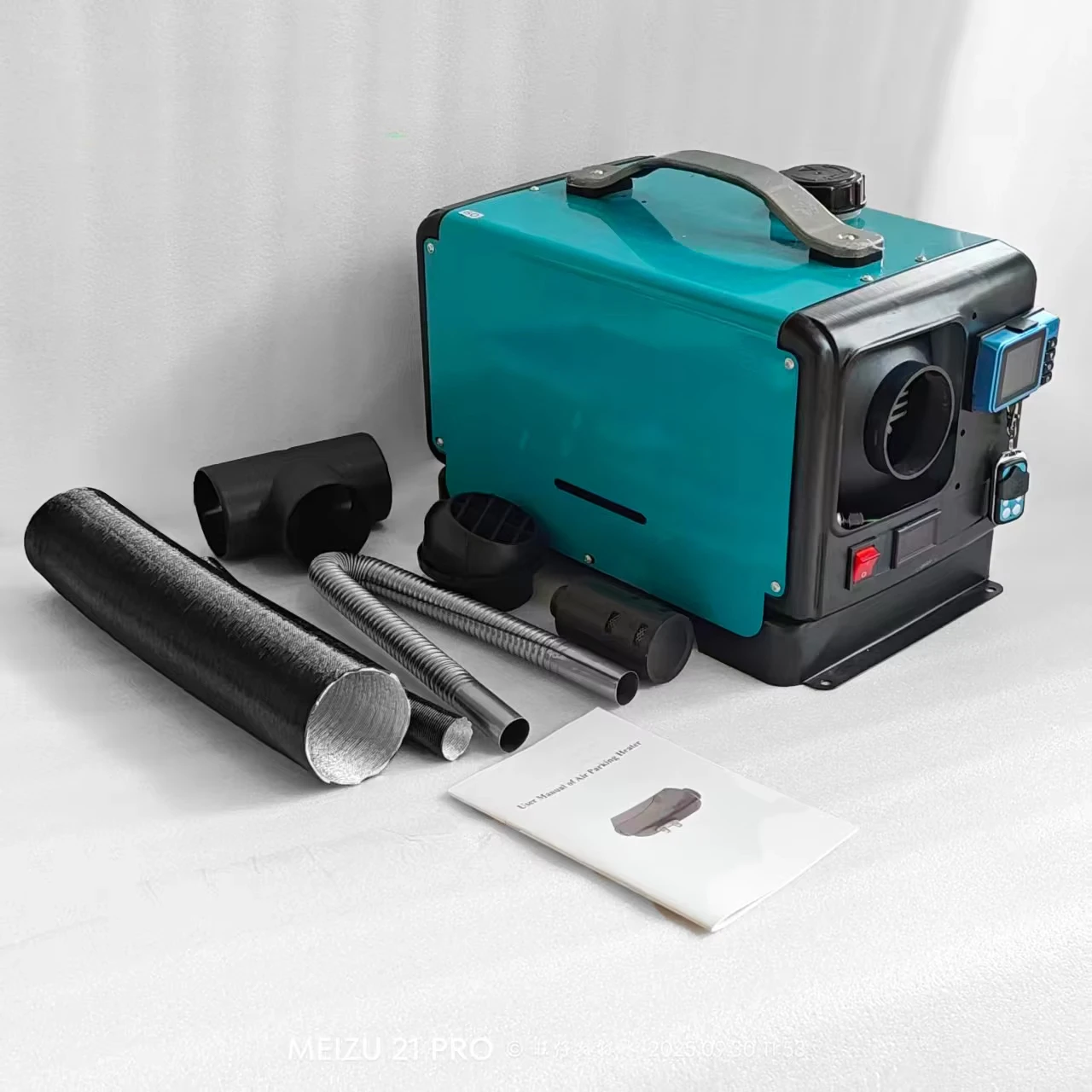 2025年新型ディーゼルヒーター 220V ポータブルエアヒーター 5KW パーキングヒーター 12V 24V 車、トランク、船舶、キャンプ、または家庭用