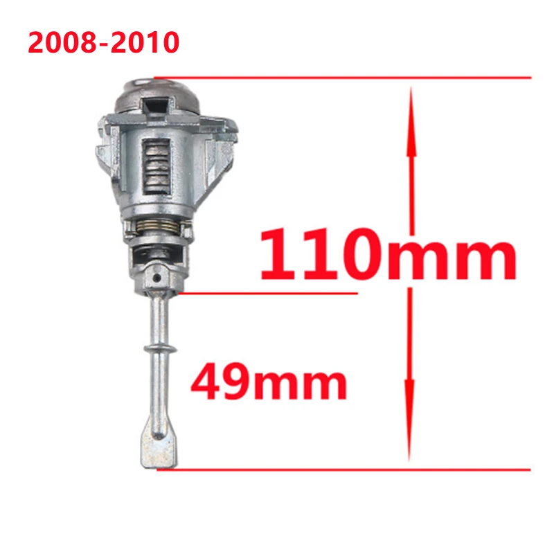 XIEAILI OEM cilindro serratura porta sinistra cilindro serratura automatica per Hyundai 2008-2016 Elantra con 1 pz chiave sinistra lama S407