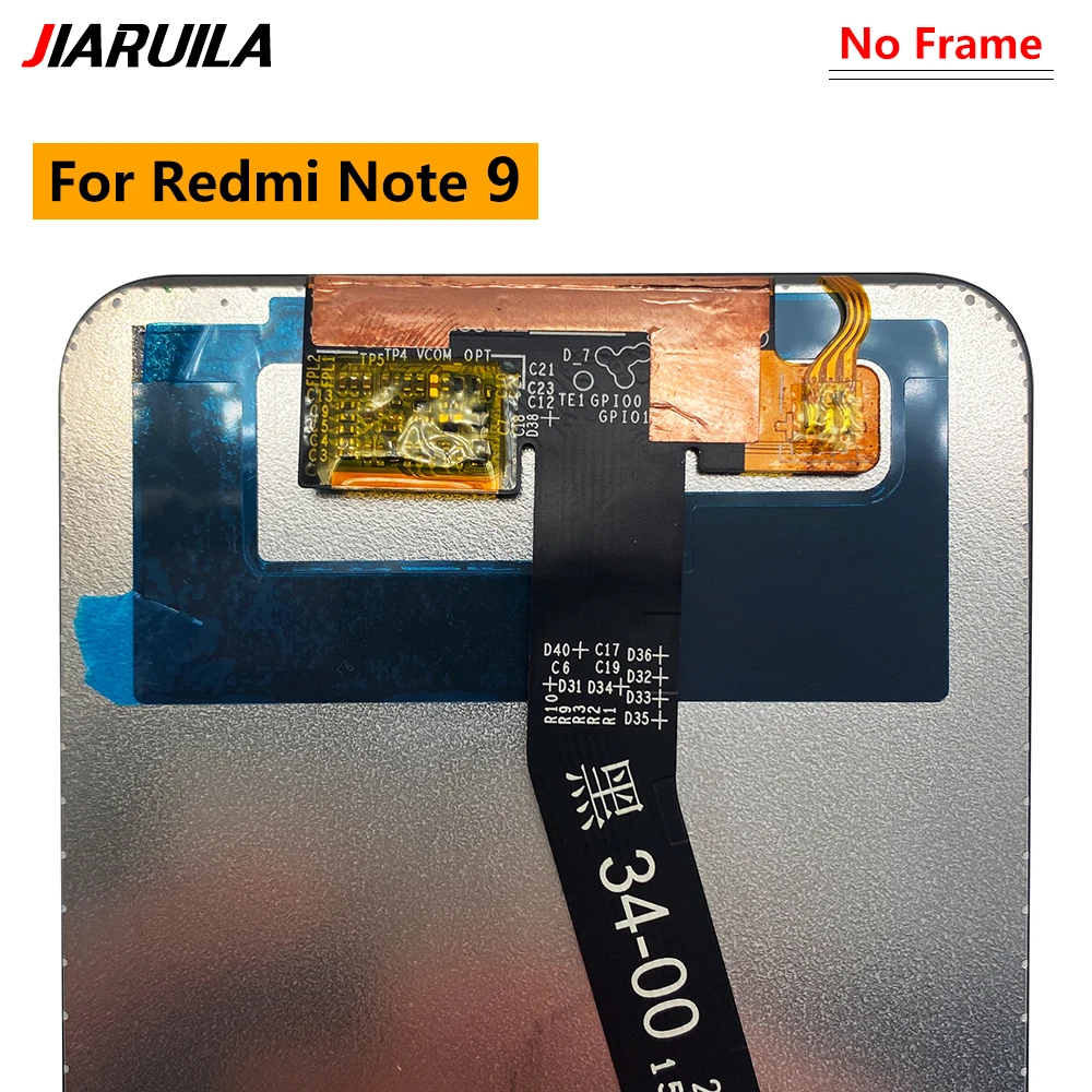 For Xiaomi Redmi Note 9S LCD M2003J6A1G Display Digitizer Assembly For Redmi Note 9 Pro Display M2003J6B2
