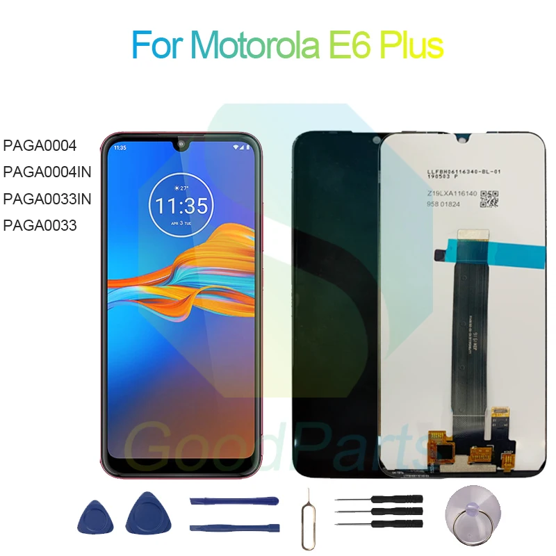 For Motorola E6 Plus LCD Display Screen 6.1