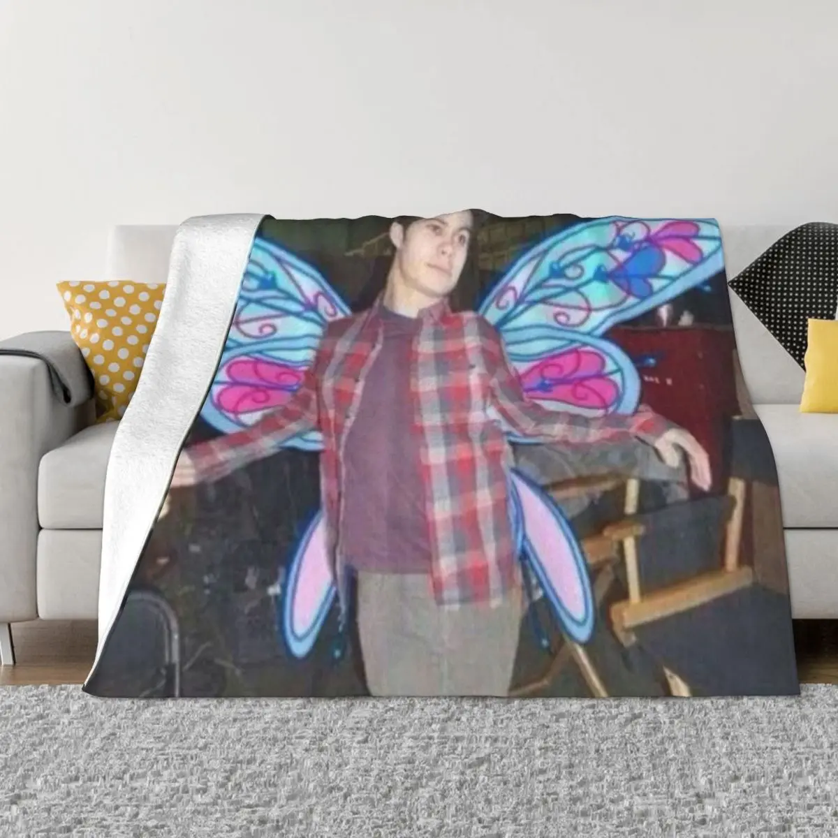 

Dylan O’brien a cute fairy3 Throw Blanket Thermals For Travel Hair sofa bed Blankets