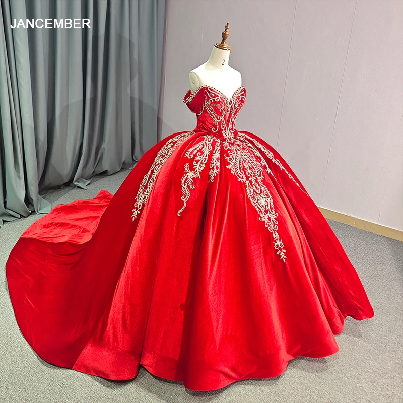 Quinceanera Dresses 2024 New Sweet Flower Party Dress Classic Off The Shoulder Birthday Gown Graduation Dress vestidos 15 años