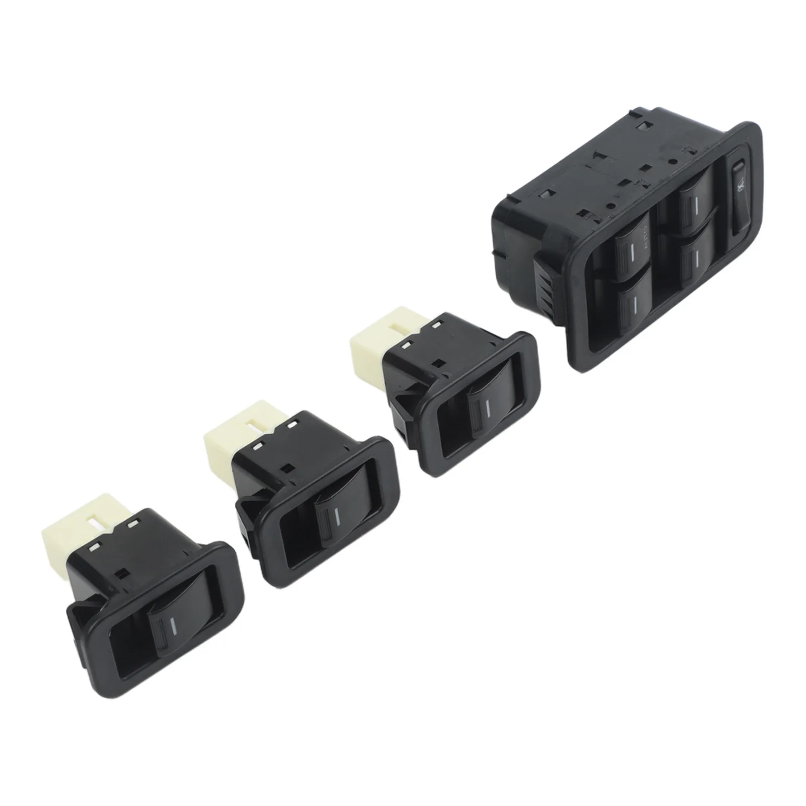 Master Window Switch with 3 Single Switches for Ford Territory SX SY SZ 2004 2014 User Friendly Installation and Compatibility