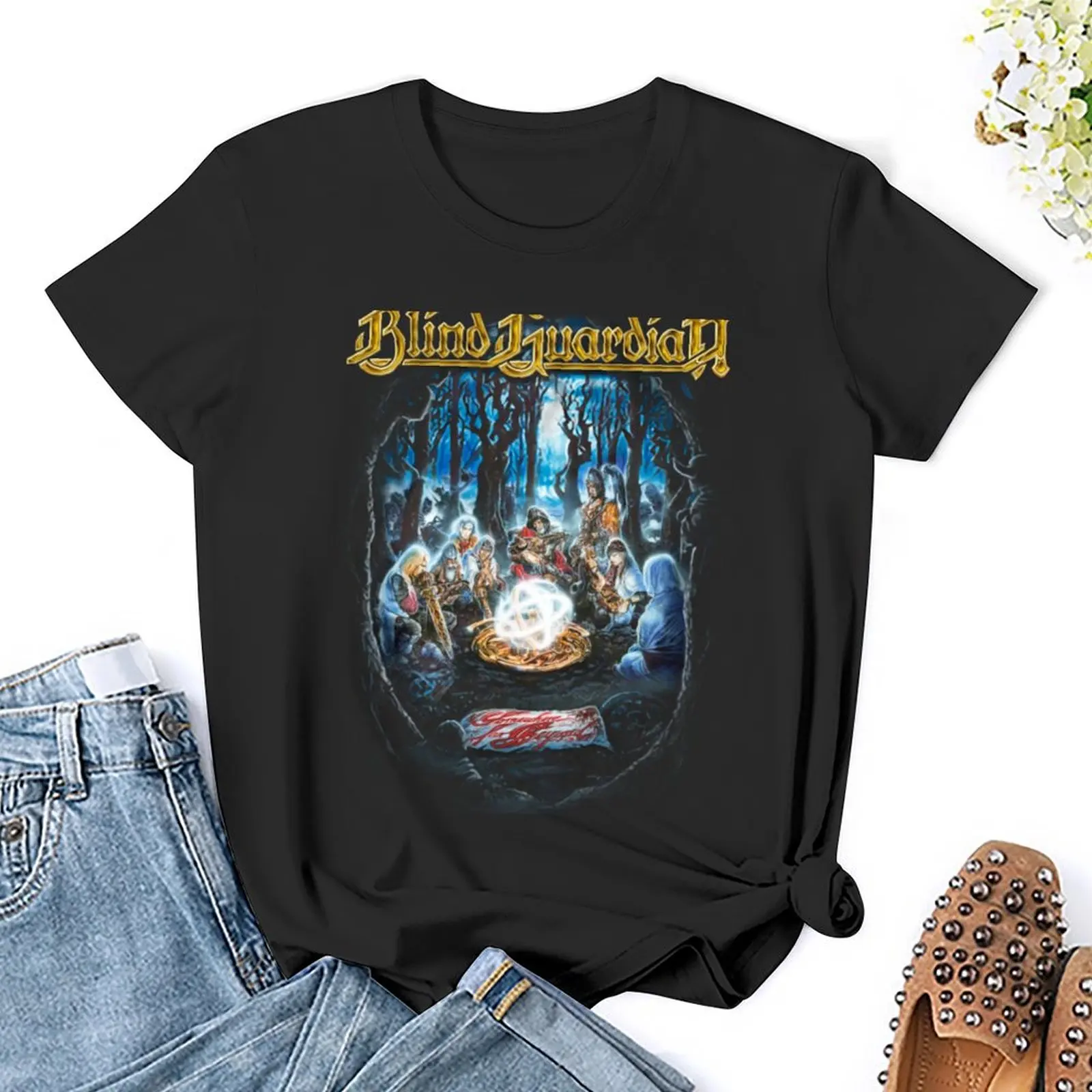 Blind Guardian-Camiseta para mujer, ropa estética bonita, en cualquier lugar, más allá