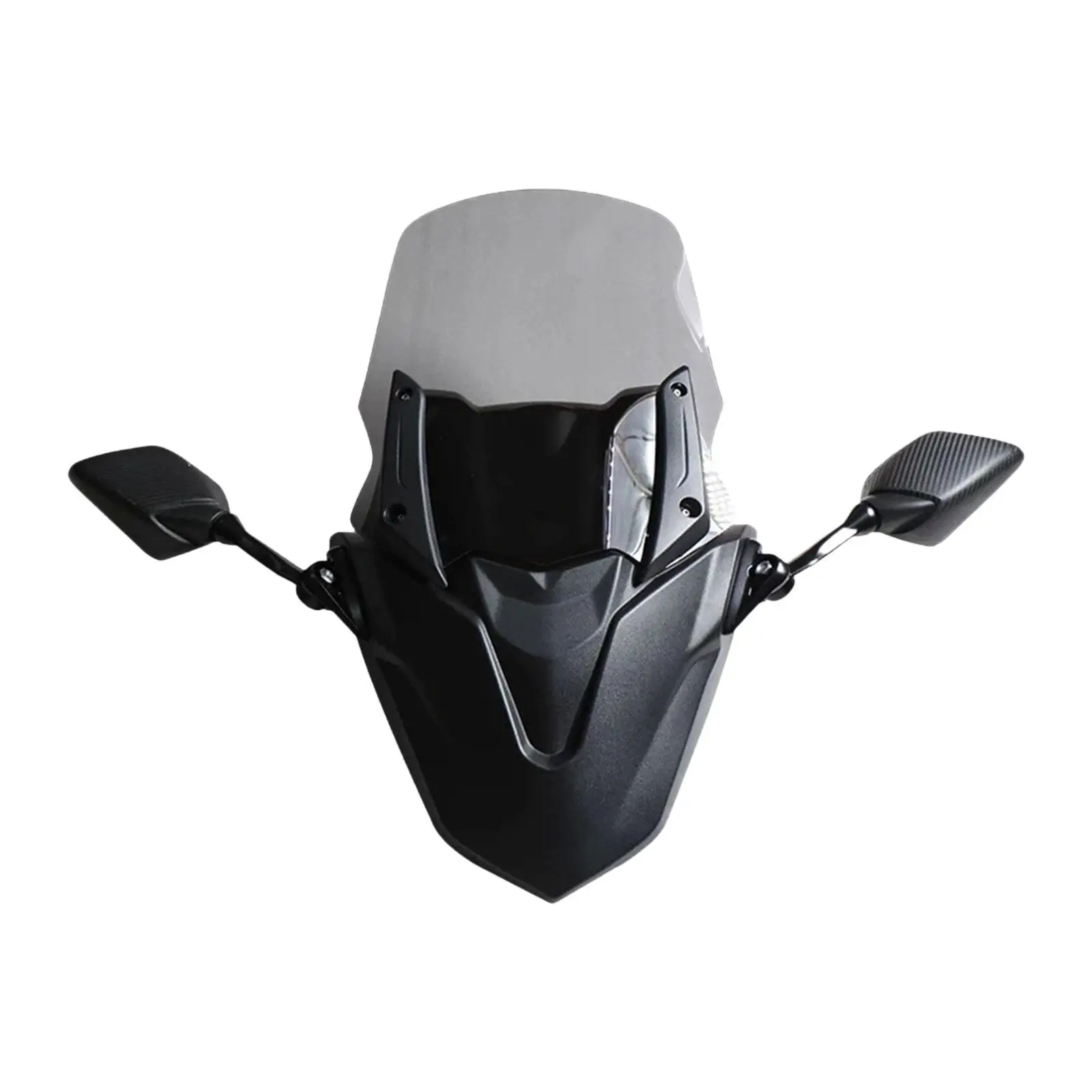 

Motorcycle Windshield Easy Installation Protective Sturdy Direct Replace Wind Deflector Front Windscreen for Yamaha Nmax155