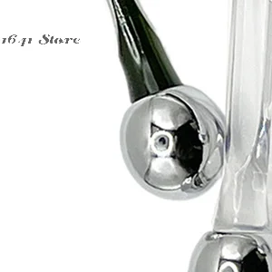 両端ローラーマッサージスティックアイクリームアプリケーター化粧品スパチュラ抗しわフェイシャルスプーン合金フェイススキンケアツール