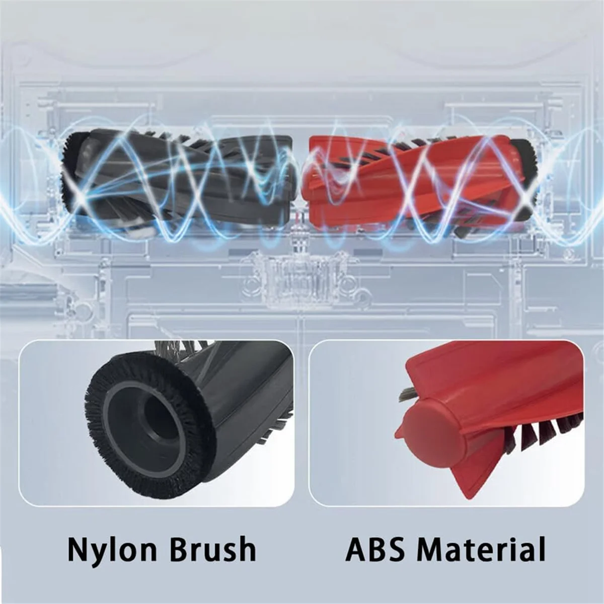 قطع غيار بديلة لـ Saros 10R / G20S Ultra Main Brush Side Brush Filter Mop Pads أكياس الغبار فراغ