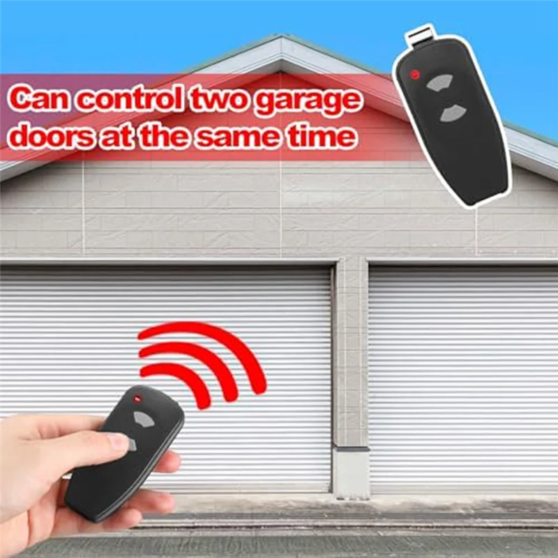 

Delicate Texture-4 Pcs 2 Button Garage Door Opener Remote 315 Mhz Garage Remote Garage Opener Compatible M3-2312, M4500E M4700E