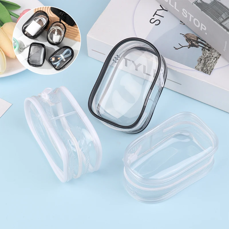 Thicken Transparent PVC Mystery Box Organizer Box Keychain Bag Protect Mystery Toy Storage Case For Doll Toy