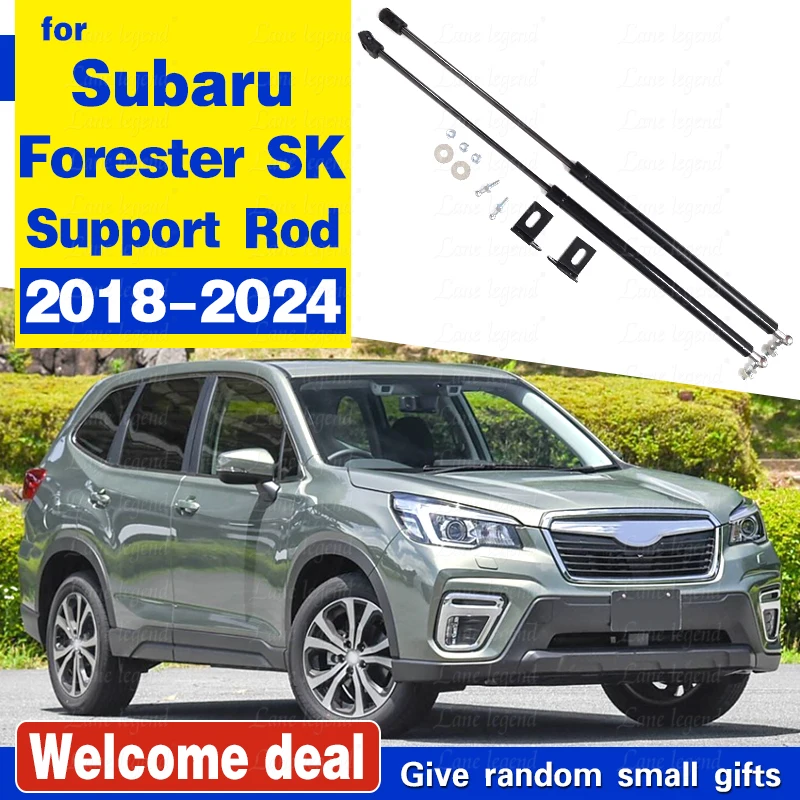 Barre de Levage de Capot de Voiture, Support pour Subaru Forester SK 2018-2024, 2023, 2022, 2021, 2020, Tige de Support