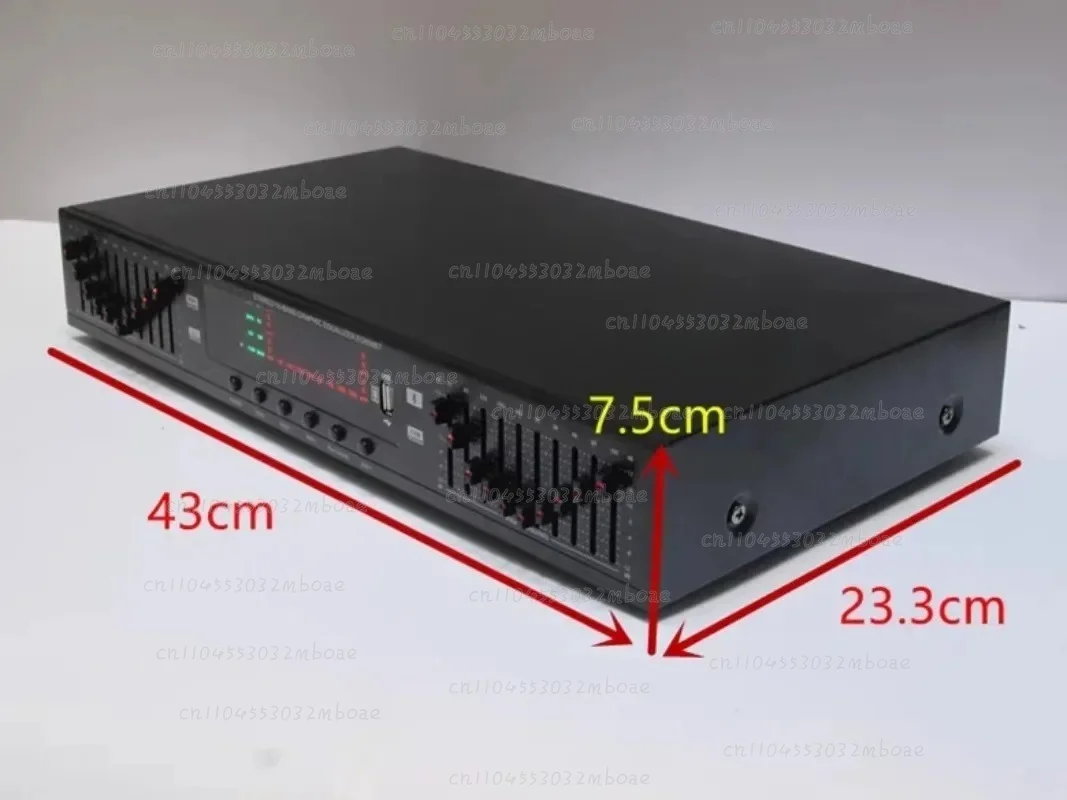 

20 Segment USB Flash Drive with Built-in Bluetooth Stereo, High Medium and Low Frequency Adjustment EQ Equalizer