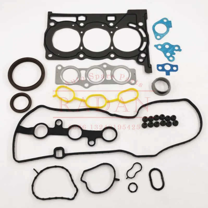 Engine Gasket Kit Set Engine Overhaul Gasket for BYD F0