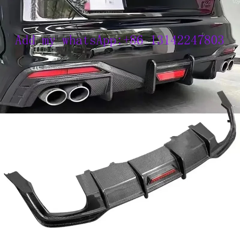 

High Quality Carbon Fiber Rear Bumper lip Diffuser Fit For A5 S5 2020-2024