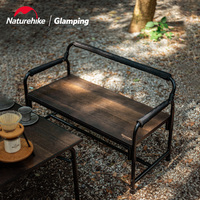 Naturehike Bench Chair Outdoor 2 Person Fiberglass Picnic Detachable Aluminum 900D Camping Double Chair Bearing 160KG Portable