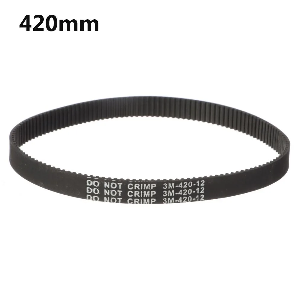 High Quality 3 Meters 384 Electric Scooter Belt 3 Meters-384-12 Black Timing Belts 5M-535-15 12 Transmission Belt