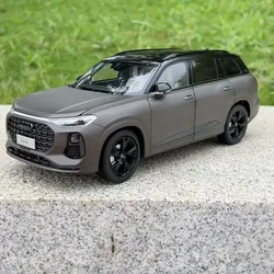 Diecast 1: 18 SAIC Audi Q6 2022 Light Edition Off road SUV Alloy Car Model Finished Emulation Automobile Collection Gifts