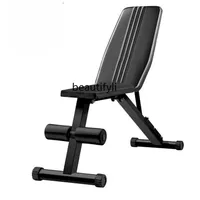 zq Bench Sit-up Fitness Equipment Home Men's Multi-Functional Abdominal Muscle Training Supine Board Exercise Equipment Men