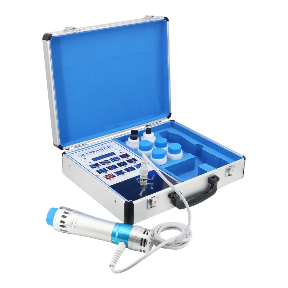 Shock Wave Physiotherapy Device Extracorporeal Muscle Pain Rehabilitation Electromagnetic Dot Array Sore Pain