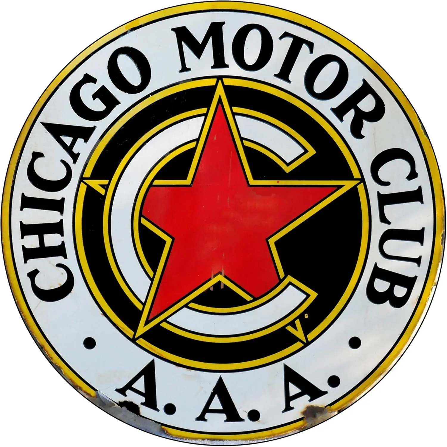 

Vintage Gas Sign Reproduction Vintage Metal Signs Round Metal Tin Sign For Garage And Home 8 Inch Diameter – Chicago Motor Club