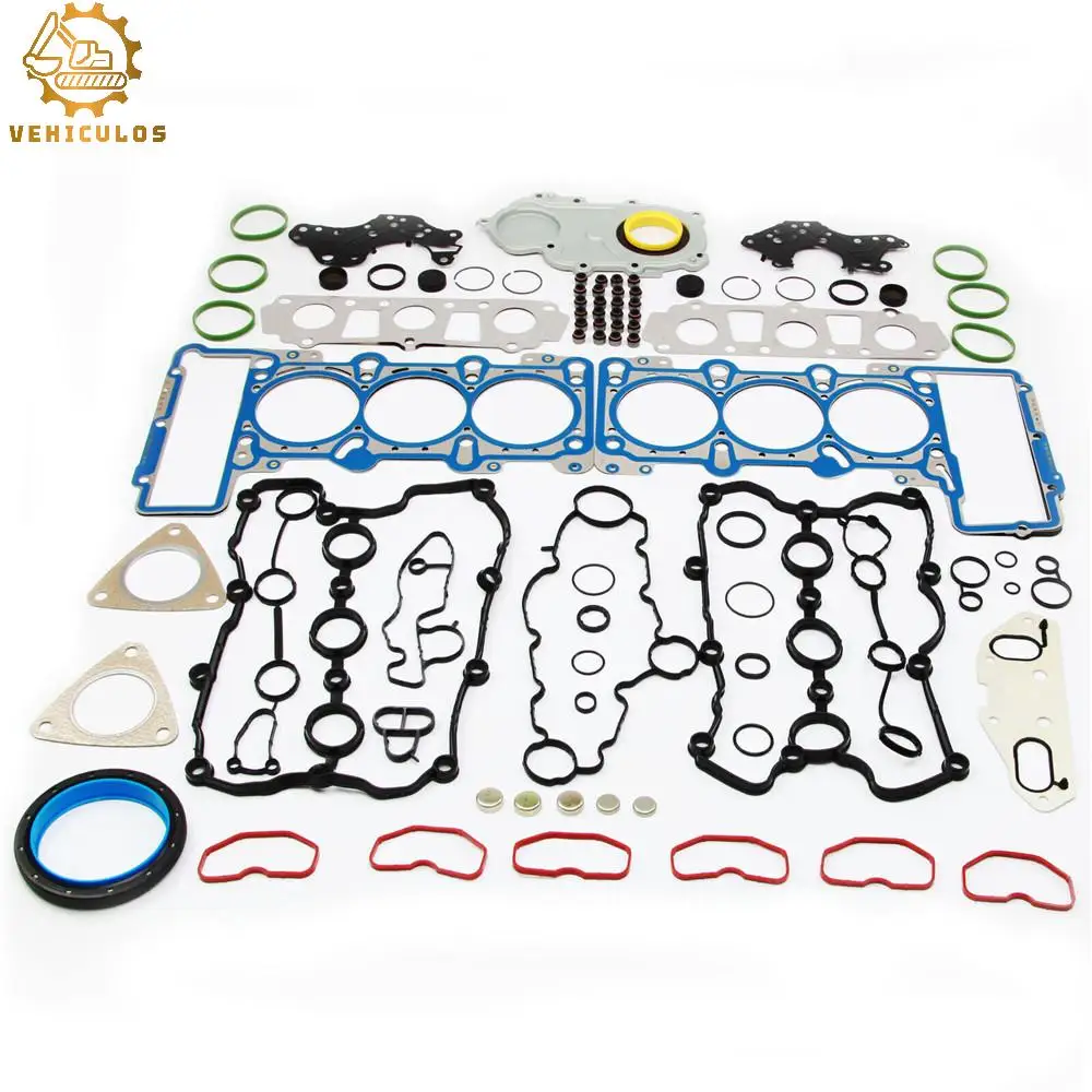 

V6 3.0T Engine Gaskets Rebuilding Kit For VW Touareg AUDI A4 Quattro Q5 Q7 S4 S5 06E103148AG 06E253039C 06E103483P 06C115189B