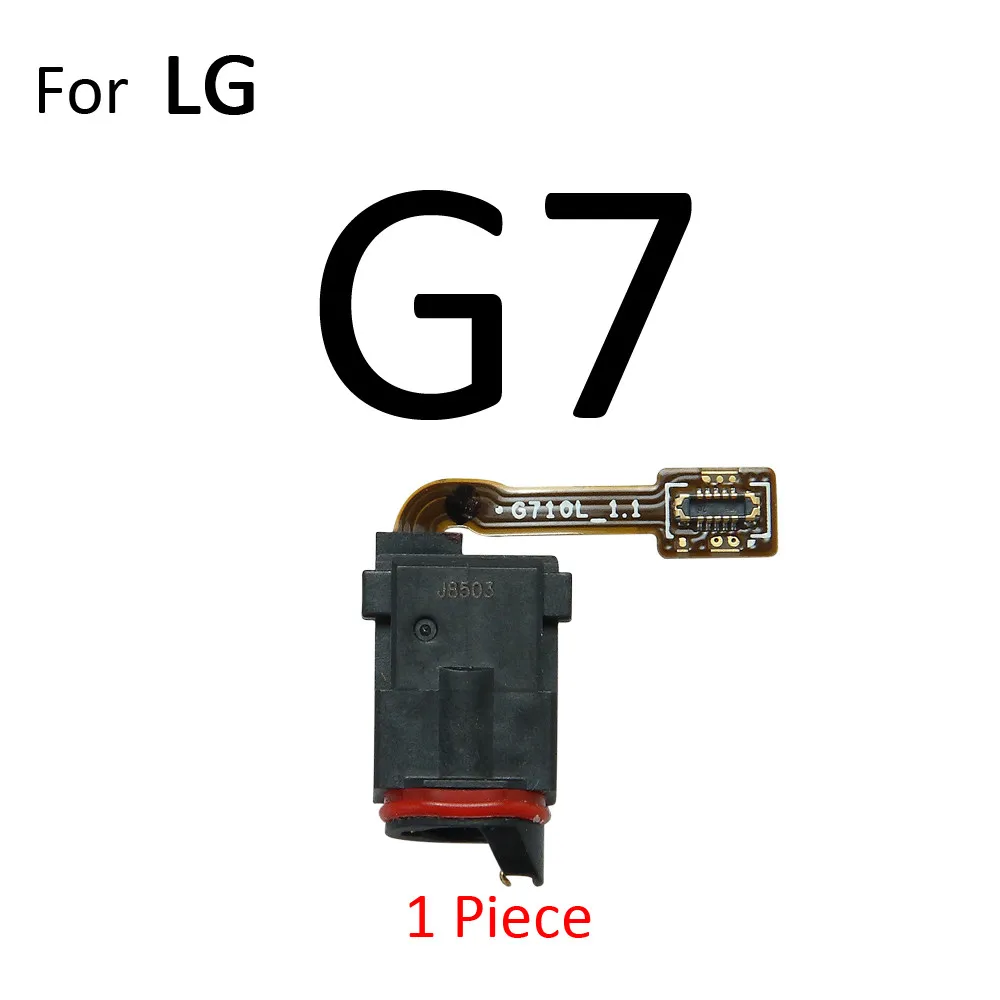 Headphone Jack Ear Earphone Audio Flex Cable For LG Q9 G6 G7 G8 G8X ThinQ G8S Velvet G9 G900N Port Connector Repair Parts