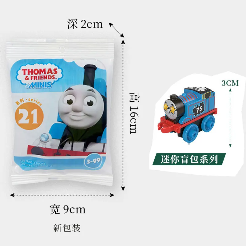 Original Thomas and Friends Minis Train Engines Plush Along Railway Train Dissel Rebecca James Kids Boys Toys for Children Gift