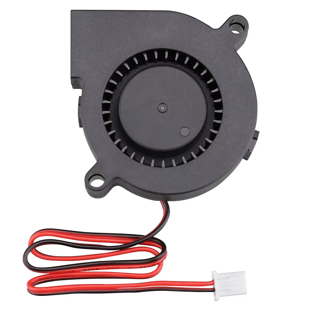 2PCS DC 5V 12V 24V 50x50x15mm Radial Kühler 2Pin Radial fan 5015 Turbo Gebläse Fan 5cm 50mm Kühler für 3D Drucker Kühlung – Detail 5