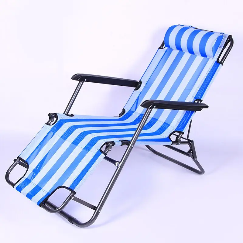 حار بيع كرسي المحمولة السرير وكرسي متعدد الوظائف كرسي استرخاء معدني قابل للتعديل #2