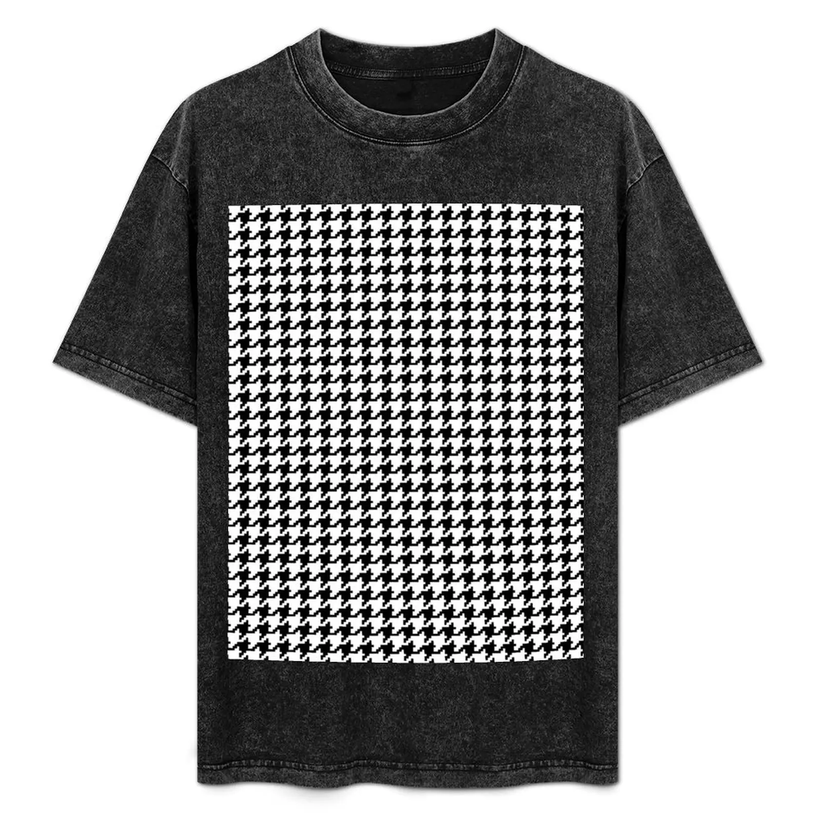 

Houndstooth T-Shirt summer clothes aesthetic clothes plus sizes sublime mens shirts graphic tee