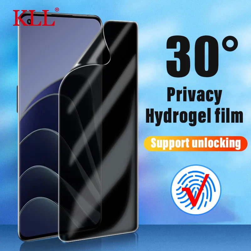 

Full Curved Anti Spy Hydrogel Film for OnePlus 11 11R ACE 2 10 9 8 7T Pro 9R 8T Privacy Screen Protector One Plus Nord 2 2t Film