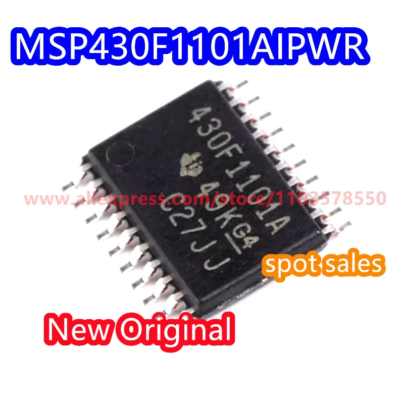 

Микроконтроллер MSP430F1101AIPWR посылка TSSOP20, 16 бит, чип 430F110 1A, Совершенно новая Оригинальная упаковка, 5 шт.