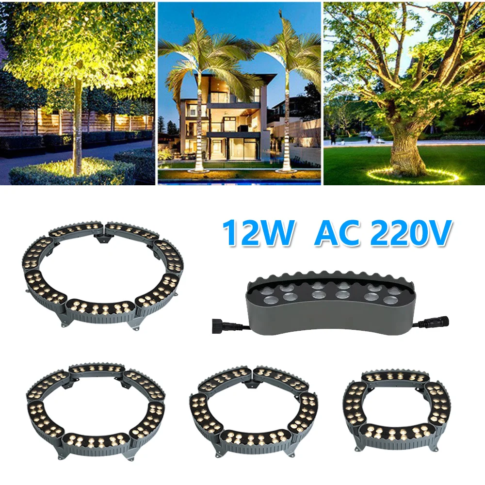 

LED Tree Holding Light Outdoor Arc Night Light IP65 Waterproof Spot Lights for Garden Ground Large Trees and Cylindrical Cones