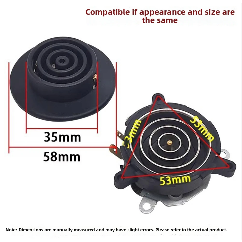 Approx. 3.6cm Thermostat Connector Stable Electrical for contact Kitchen Replacement Part Precision Temperature Control