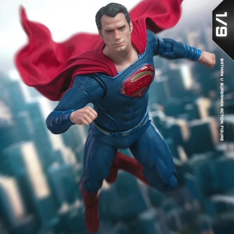 

FondJoy Superman 2.0 Action Figure 1/9 The Superman Anime Figurine War-torn Super-man Collection Model Desktop Moveable Toys