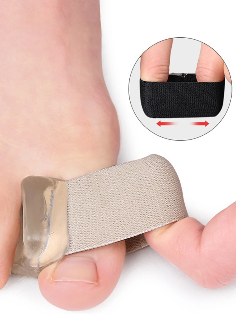 1 Paar Teen Separator Inlegzolen Ringscheiding Hallux Valgus Correctie Pad Voetverzorging Orthopedische Voet Teen Hallux Valgus Correct