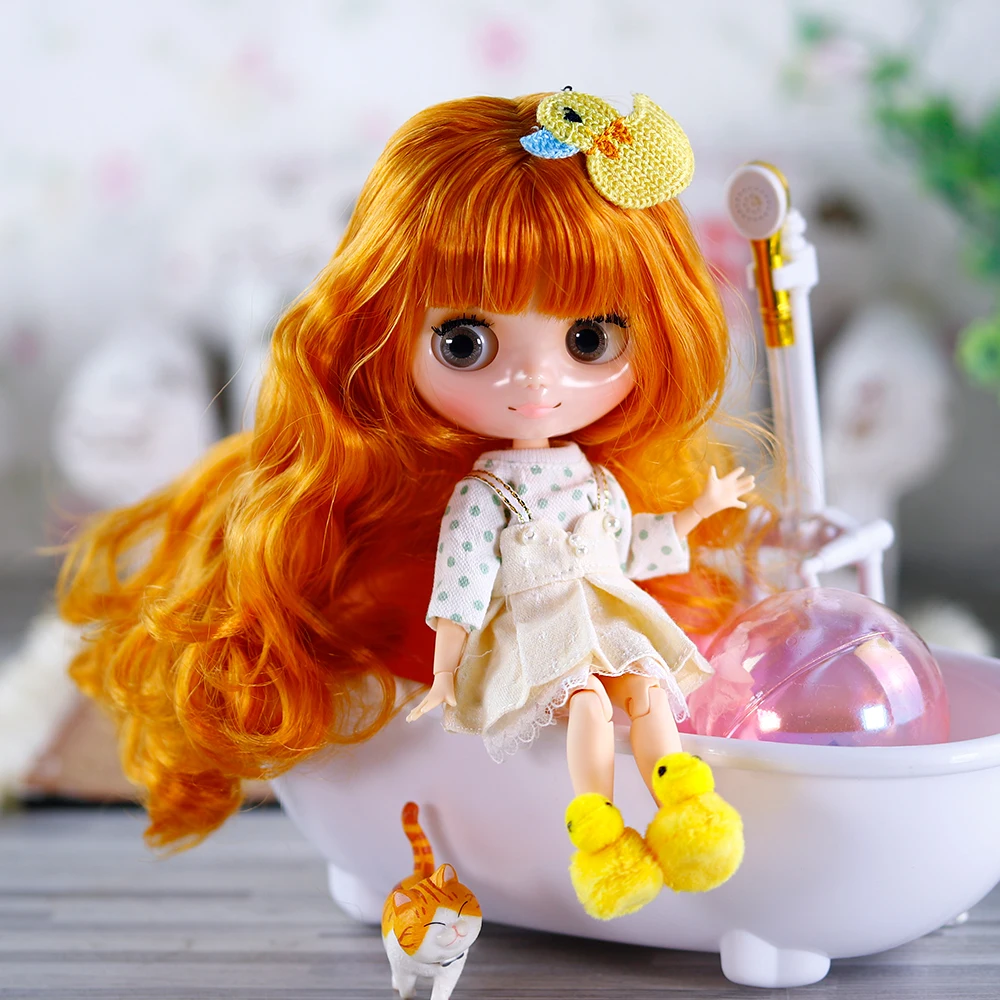 ICY DBS Middie Blyth Doll 1/8 BJD White Cute Set Doll 20cm Doll DIY Girl Gift Toy