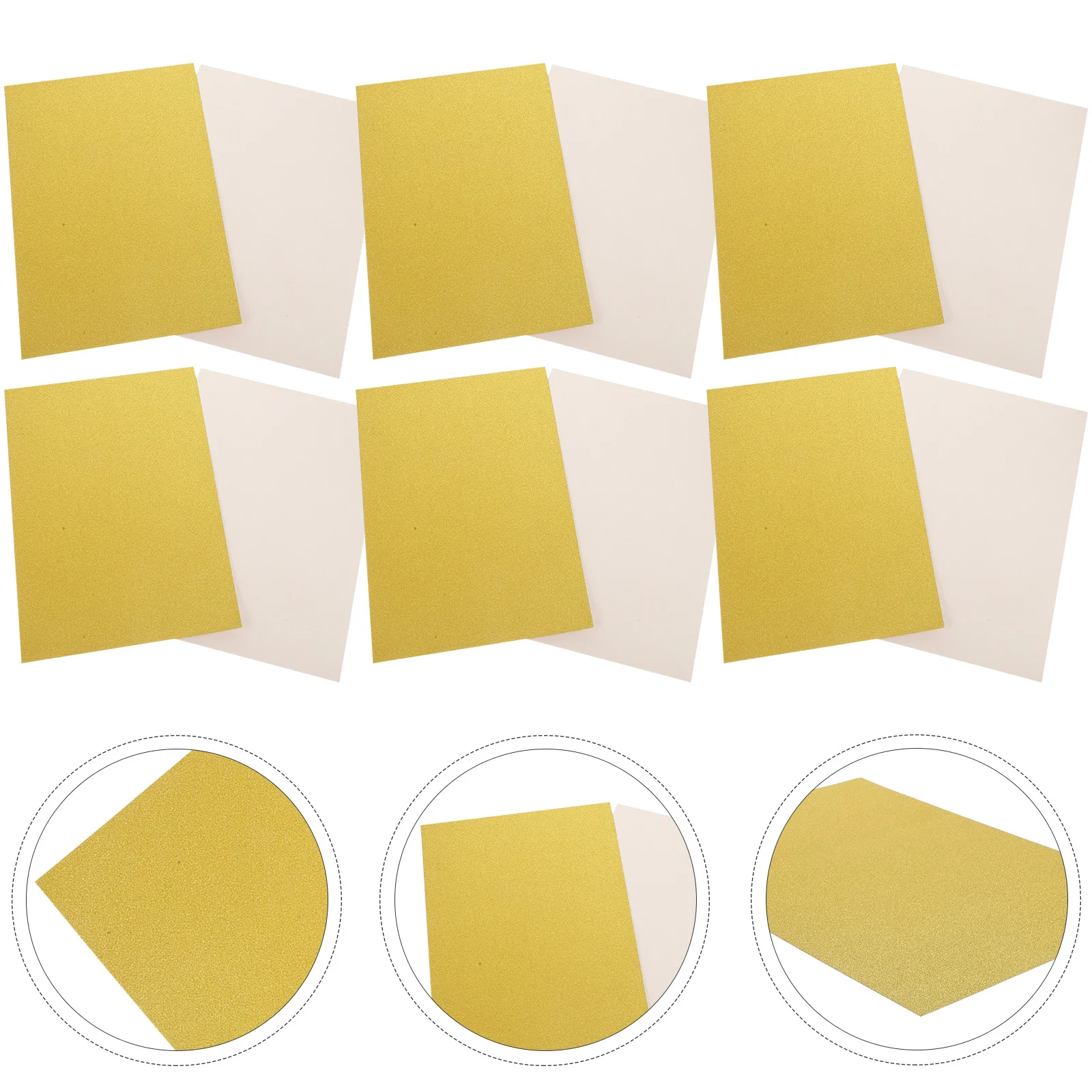 

20 Sheets Glitter Cardstock A4 Colorful Craft Diy Arts Decorative Handicraft Glitter Paper Multifunctional Diy Supplies Creative