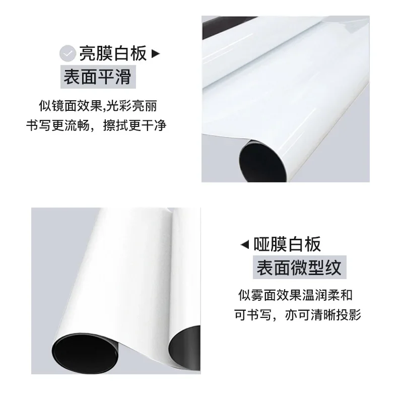 Double-layer magnetic whiteboard, children's teaching erasable writing board, office magnetic wall sticker
