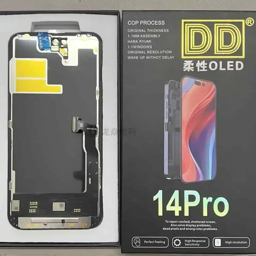 Geschikt voor iPhone 13 Pro/13Promax/15pro/14pro/14ProMax/15promax nieuw officieel origineel diagnostisch scherm, geen pop-up venster,