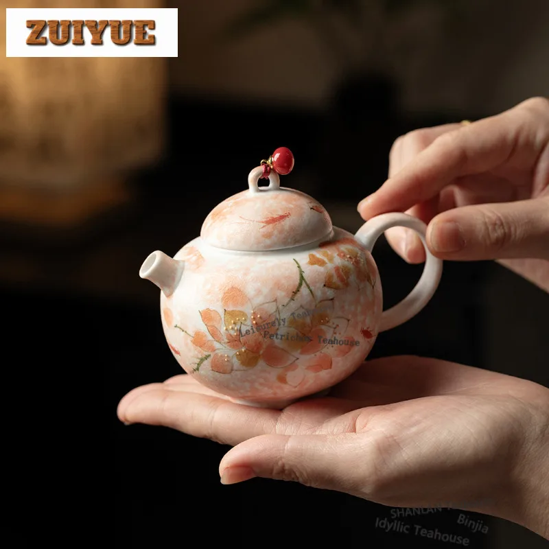 teiera-magnolia-dipinta-a-mano-da-145ml-infusore-per-te-antico-bollitore-per-te-domestico-con-foro-a-sfera-articoli-per-la-tavola-artigianato