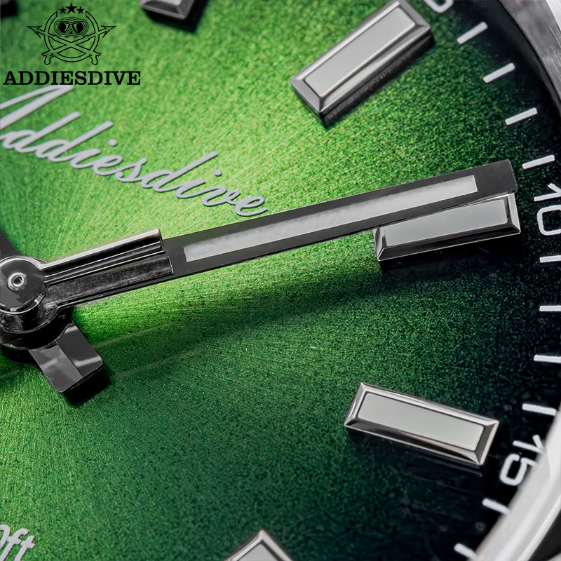 ADDIESDIVE 2025 Новые часы для мужчин с сапфировым стеклом 100 м кварцевые часы деловые мужские часы reloj hombre светящиеся часы из нержавеющей стали