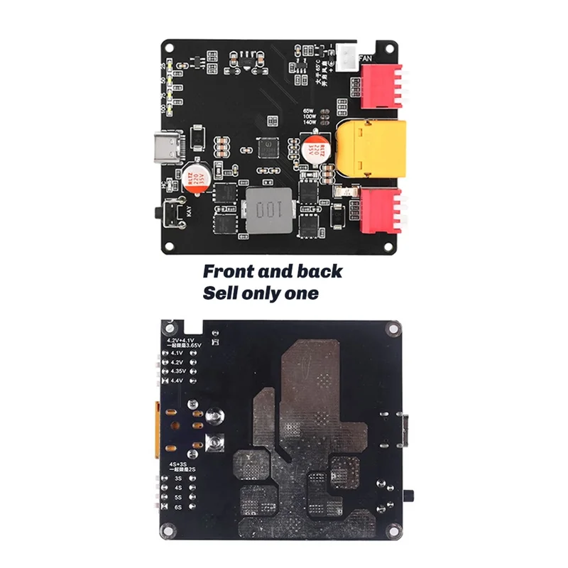

High Quality-2Pcs 140W Bidirectional Fast Charger Module With BMS For 2S-6S Lithium Battery IP2366 Lifepo4 PD3.1/2.0/3.0 XT60PW