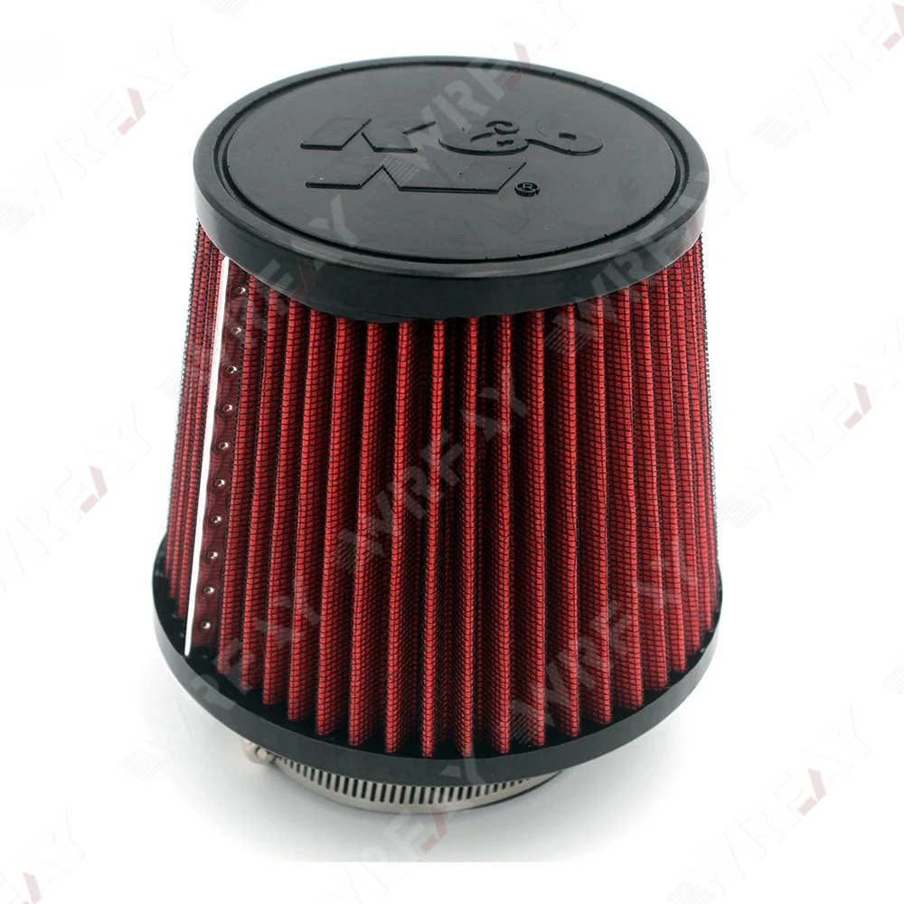 Car Intake Air Filter for Universal High Flow Cone KN Tapered Mushroom Head  With dust filter