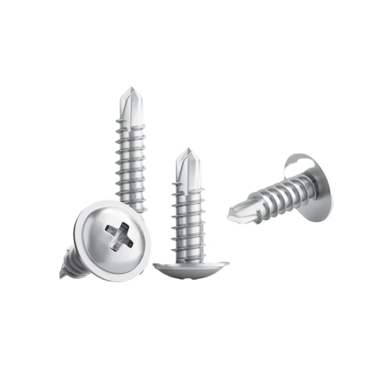 410 Stainless Steel Self-tapping TEK Screw Set #8 Phillips Self-drilling Screw For Metal Construction And Repair