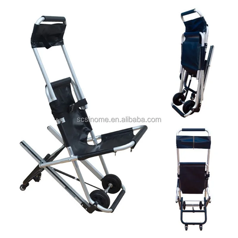 Manual Rapid Descender Evacuation Chair Fire First Responders Transfer Stair Stretcher For Sale