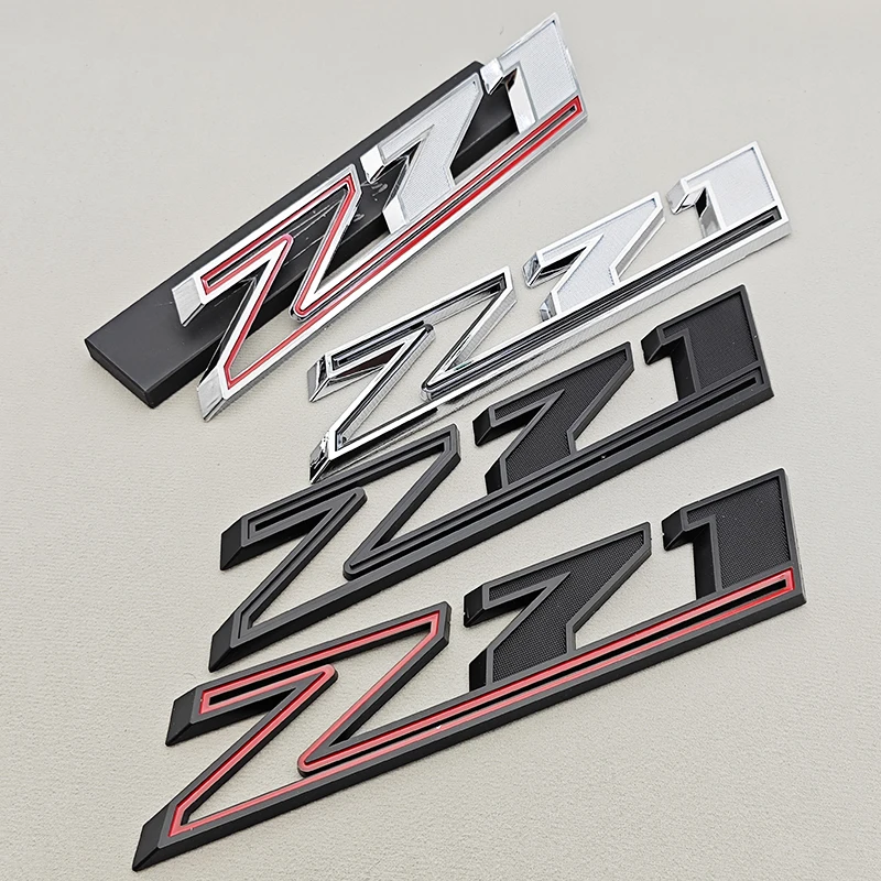 

3D ABS черный, красный, серебристый автомобильный стикер с логотипом Z71, значок на крыло, боковой значок, эмблема на задний багажник, наклейки, авто универсальные аксессуары