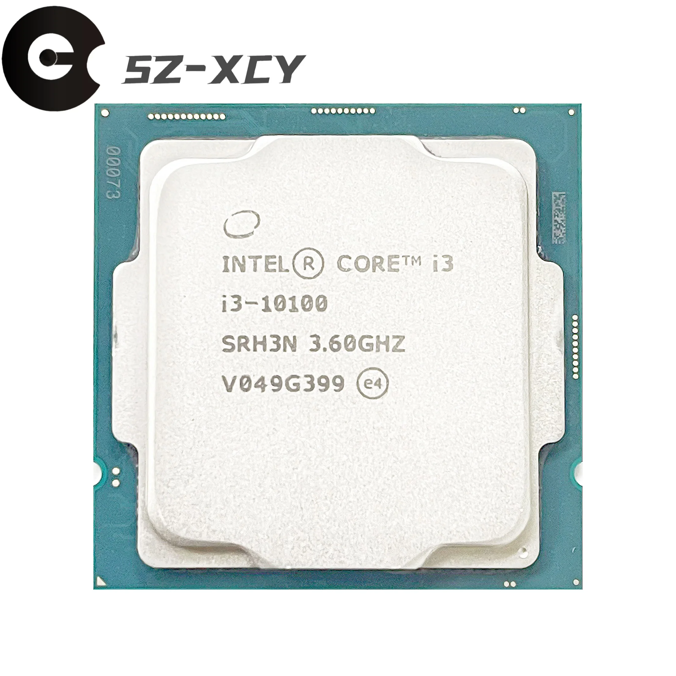 Intel Core i3-10100 i3 10100 3.6 GHz 4-core 8-thread CPU processor L2 = 1M L3 = 6m 65W LGA 1200