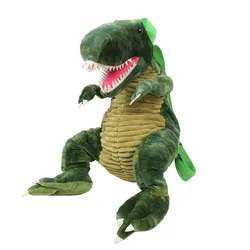 Crianças dianosaur mochilas crianças saco de escola de pelúcia 3d dinossauro sacos brinquedos presentes mochila escolar crianças sacos de escola sac cartable