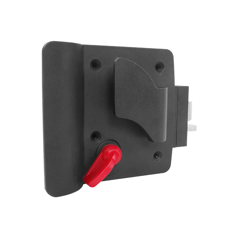 HEYRV قافلة التحديثية الملحقات المزدوج مفتاح السلامة التأمين سبائك الزنك المواد العالمي يخت متنقل قفل الباب الميكانيكي #3