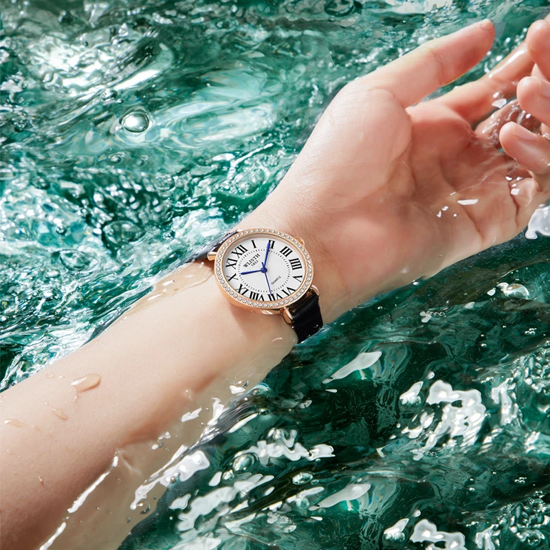 Watches for Woman Casual Versatile Quartz Watch Diamond Watches Brand Luxury waterproof watch Women Wristwatch Gift relojes